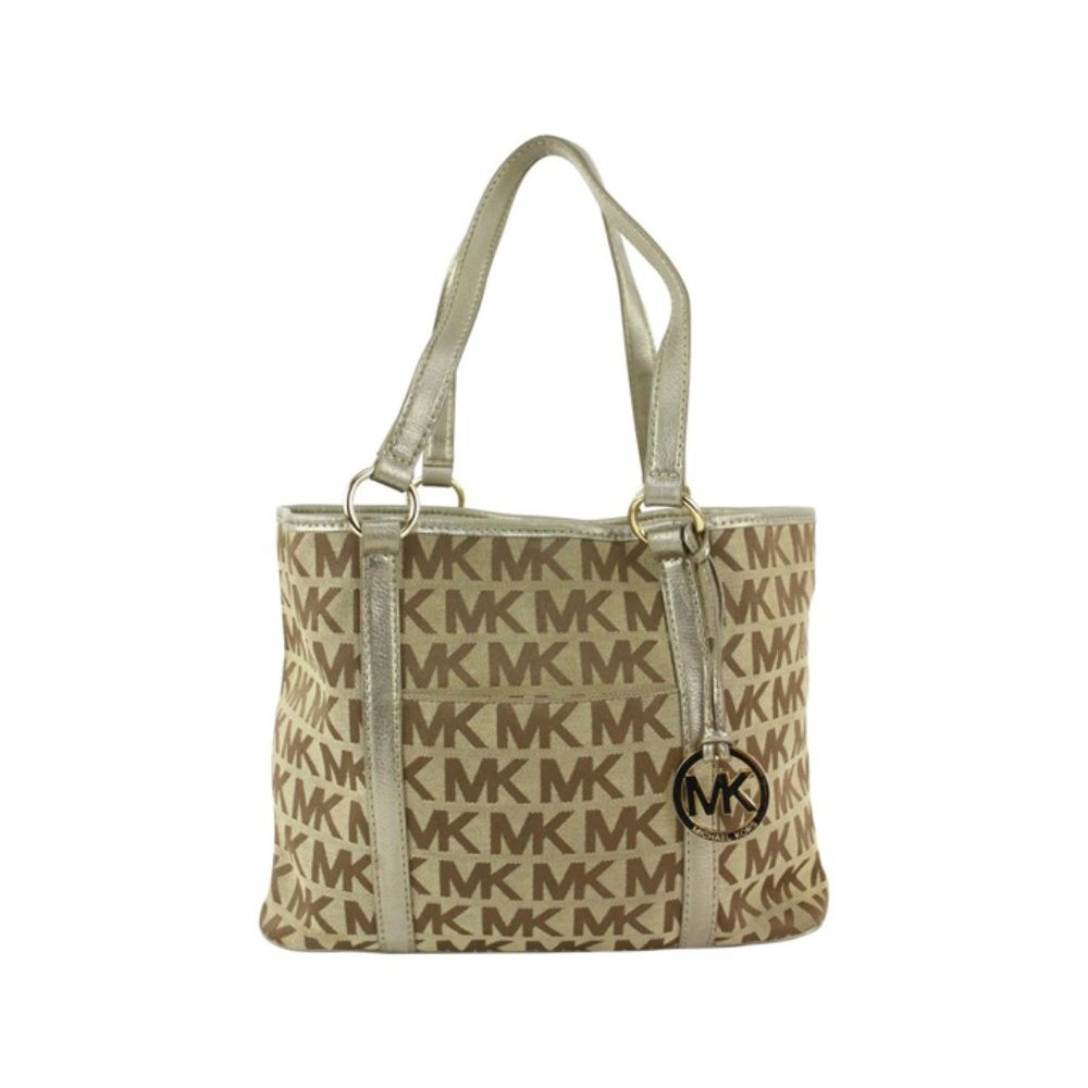 Michael Kors Monogram MK Shopper Tote Bag 3mk1101